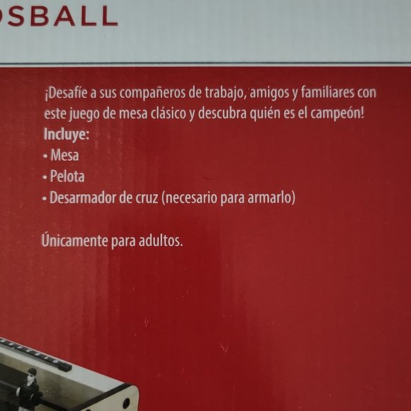 Holiday Time Tabletop Foosball Game Brand New Seal Box - Picture 9 of 9